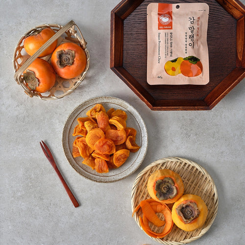 [Hanwool] Chewy Dried Persimmon (60g x 3 packs)